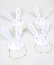 Meri Meri Bunny Party Hats - 6 Pieces