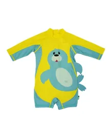 ZOOCCHINI One Piece Surf Suit Seal - Yellow