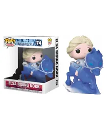 Funko Pop!  Frozen 2  Elsa riding the Nokk Character Figure - 13 cm
