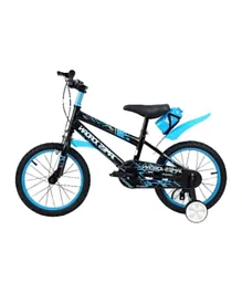 MYTS JNJ Kids Steel Bicycle Black Blue - 50.8 cm