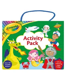 Crayola Coloring & Sticker Activity Book - English