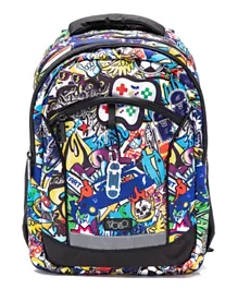 Yolo Graffiti School Backpack - 20 Inches