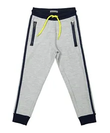 DJ Dutchjeans Jogging Trousers with Zipper Pockets - Grey Melee