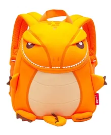 Nohoo Jungle Backpack-T-Rex Orange - Height 10.6 inches
