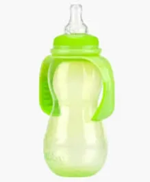 زجاجة تدريب برقبة قياسية من نوبي باللون الأخضر - 320 مل