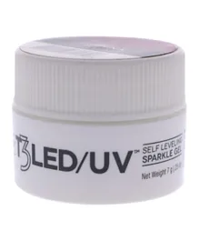 Cuccio Pro T3 Self Leveling Sparkle Gel Its Pink - 7g