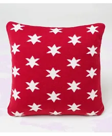 Pluchi Knitted Baby Pillow Cover Star - Red