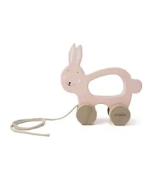 Trixie Wooden Pull Along Toy  - Mrs. Rabbit