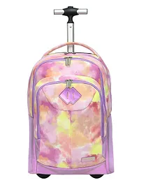 Fusion Pint Pink Trolley Bag Violet Yellow - 20 inches