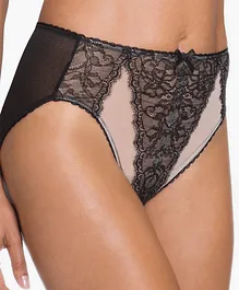 Wacoal USA Hi-Cut Panty - Black
