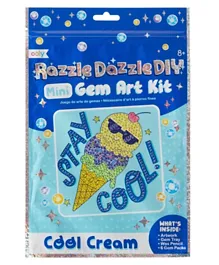 Ooly Razzle Dazzle Mini Gem Art Kit - Cool Cream