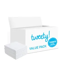 Tweety Disposable Changing Mats - 160 Pieces