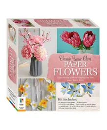 Create Your Own Paper Flowers Box Set - English