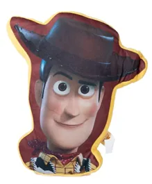 Disney Toy Story Sheriff Woody 3D Shaped Printed Cushion - Multicolor