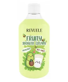 Revuele Fruity Avocado and Rice Milk Shower Cream - 500mL