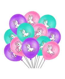 LAFIESTA Unicorn Balloons - 18 Pieces