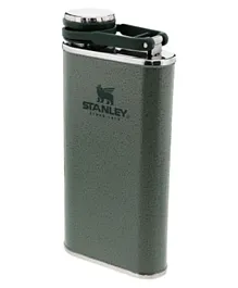 Stanley Jr Classic Wide Mouth Flask, Hammertone Green - 230ml