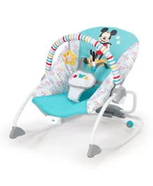 Bright Starts Mickey Mouse Happy Triangles Infant to Toddler Rocker