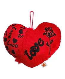 Party Magic Valentine Love Cushion With Feather