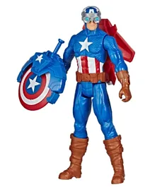 Marvel Avengers Titan Hero Series Blast Gear Captain America - 30.48 cm