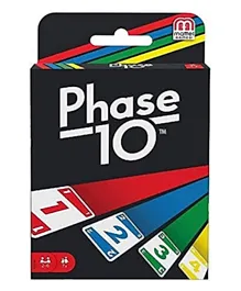 Mattel Phase 10 Card Game - Multicolor