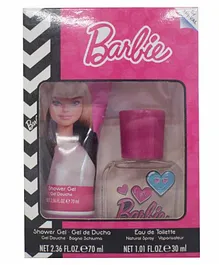 Air-Val Barbie EDT 30ml   Shower Gel 70ml Set - Pink