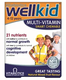 Vitabiotics Wellkid Smart Chewable - 30 Tablets