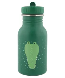Trixie Mr Crocodile Stainless Steel Water Bottle Green - 350mL