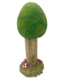 Papoose Wooden Woodland Tree Summer - Green