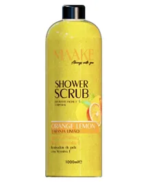 MAAKE Orange & Lemon Glowing Shower Gel Scrub - 1000mL