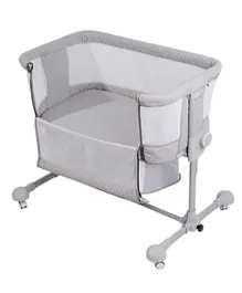 Sunveno Bedside Cot and Crib without Mosquito Net - Grey