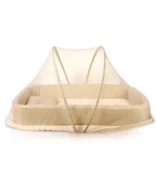 Little Angel Baby Bed with Comfy Padding - Beige