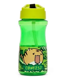 Eazy Kids Water Bottle with Straw Green - 500ml