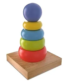 Baybee Wooden Stacking & Building Puzzle Toys - 6 Pieces