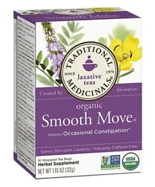 TRADITIONAL MEDS Smooth Move Tea - 16 Bags