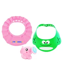 Star Babies Combo of Kids 2 Shower Cap & Watering Kettle Toy - Pack of 3