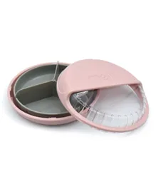 Melii Spin 3 Compartment Snack Container - Pink