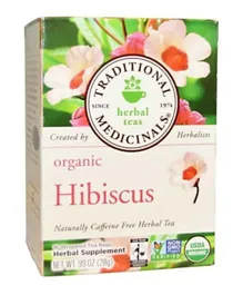TRADITIONAL MEDS Hibiscus - 16 Tea Bags