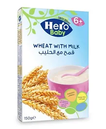 هيرو بيبي - قمح من الحليب - 150 جرام
