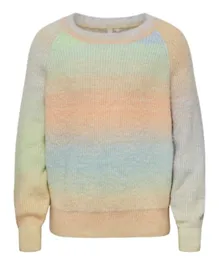 Little Pieces Knitted Sweater - Multicolor