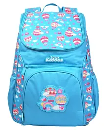 Smily Kiddos Backpack Balloon Print Blue - 17 Inches