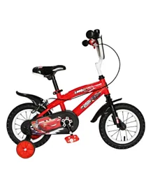 Spartan Disney Cars Bicycle Red - 12 Inches