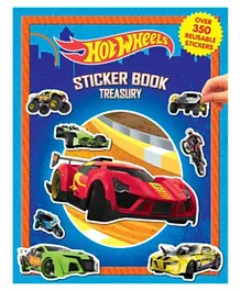 Phidal Mattel's Hot Wheels Sticker Book Treasuries - Multicolour
