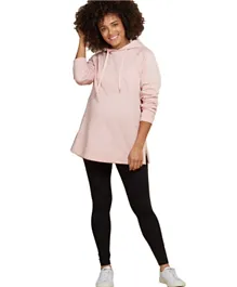 Mums & Bumps - Isabella Oliver Hooded Maternity Sweatshirt - Pink