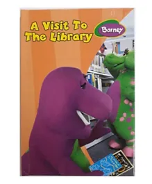 Barney A Visit To The Library Board Book - English
