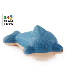 Plan Toys Wooden Dolphin Whistle - Blue