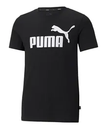 PUMA ESS Logo Tee - Black