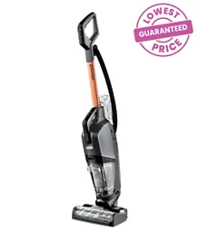 ‎BISSELL Crosswave Hydrosteam Wet and Dry Vaccum Cleaner 0.82L 1100W 3527E - Black & Gold