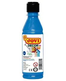 Jovi Decor Acryl Bottle Cyan Blue - 250ml