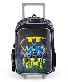 Warner Bros Batman Who Haunts Gothams night Trolley Bag - 16 Inches
